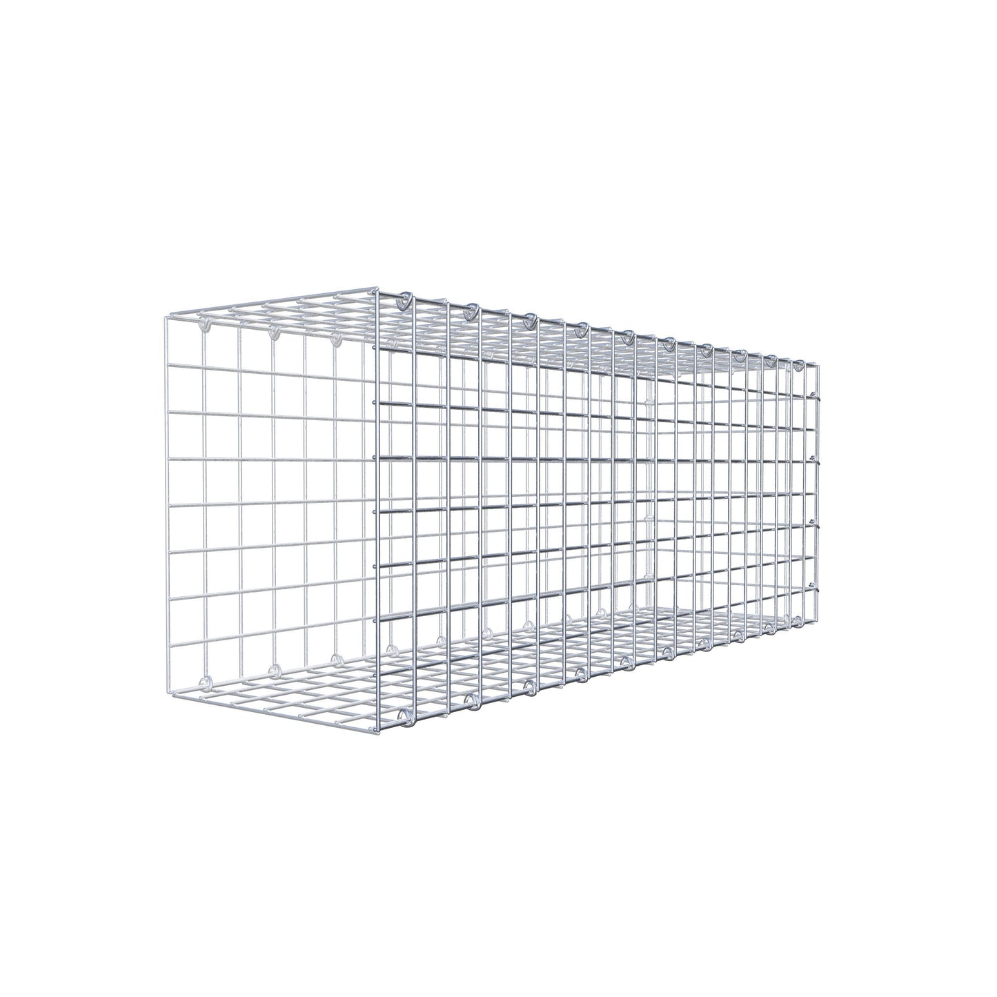 Fourche rapportée type 2 100 cm x 40 cm x 30 cm (L x H x P), mailles 5 cm x 5 cm, anneau C
