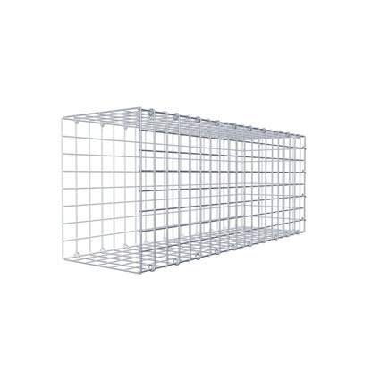 Fourche rapportée type 2 100 cm x 40 cm x 30 cm (L x H x P), mailles 5 cm x 5 cm, anneau C