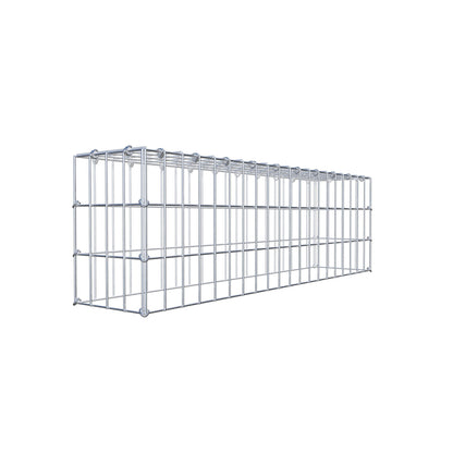 Type 3 oplegkorf 100 cm x 30 cm x 20 cm (L x H x D), maaswijdte 5 cm x 10 cm, C-ring