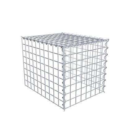 Anbaugabione Typ 4 50 cm x 40 cm x 40 cm (L x H x T), Maschenweite 5 cm x 5 cm, Spirale