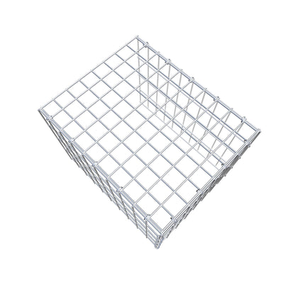 Pile aggiuntivo tipo 4 50 cm x 40 cm x 40 cm (L x H x P), maglia 5 cm x 10 cm, anello a C