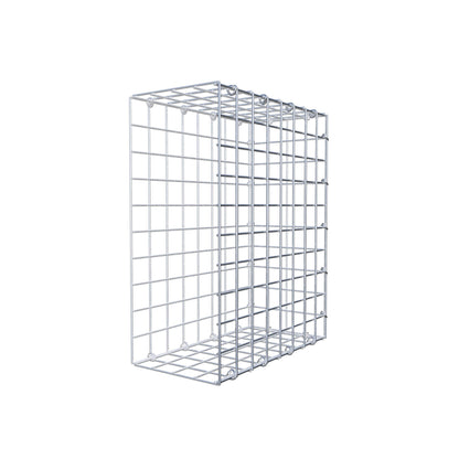 Anbaugabione Typ 2 50 cm x 40 cm x 20 cm (L x H x T), Maschenweite 5 cm x 5 cm, C-Ring