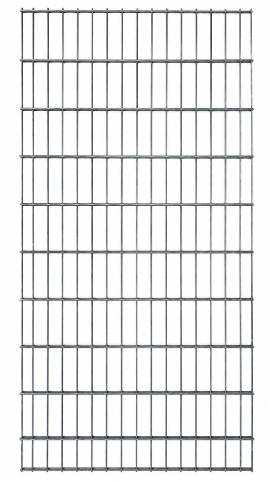 Doppelstabmatte 200 x 100 cm, 6 mm | Verzinkung Galfan |Zaun und Rankgitter