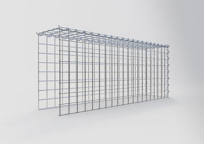 Extra gabion typ 4 100 cm x 40 cm x 20 cm (L x H x D), maskstorlek 5 cm x 5 cm, spiral