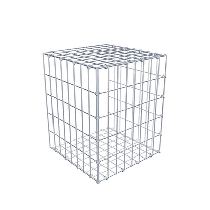 Anbaugabione Typ 2 50 cm x 40 cm x 40 cm, Maschenweite 5 cm x 10 cm, C-Ring