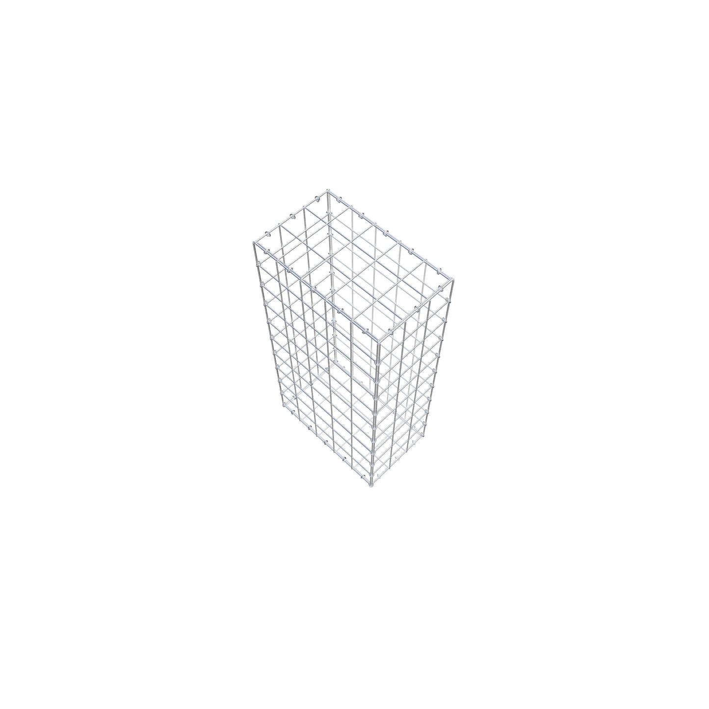 Gabion 100 cm x 50 cm x 30 cm (L x H x D), maskestørrelse 10 cm x 10 cm, C-ring