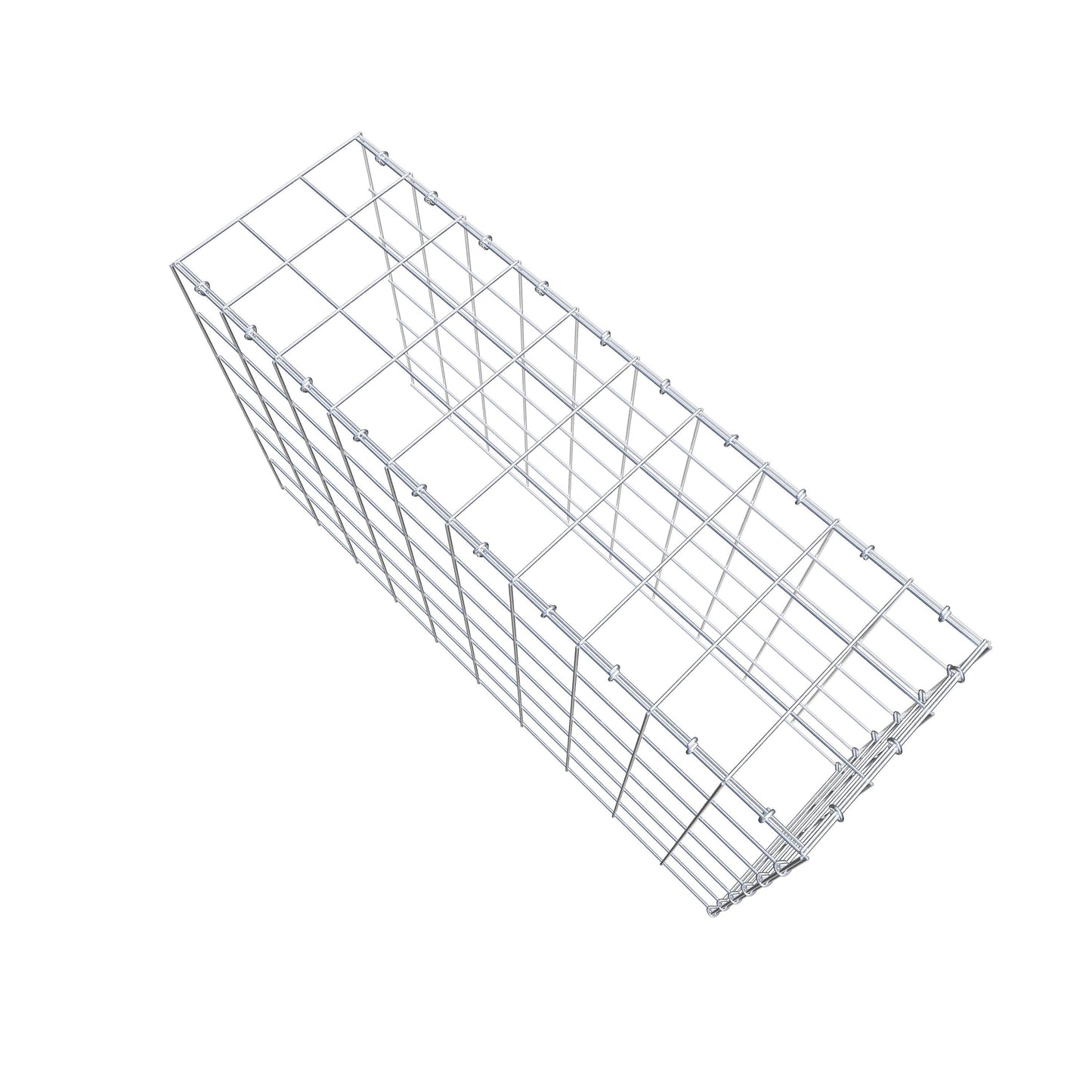 Anbaugabione Typ 4 100 cm x 60 cm x 30 cm (L x H x T), Maschenweite 10 cm x 10 cm, C-Ring