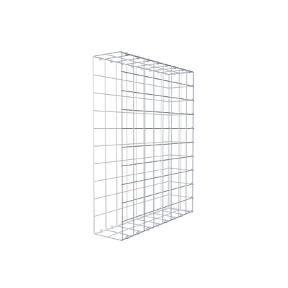 Gavión complementario de tipo 2 100 cm x 80 cm x 20 cm (L x A x P), malla 10 cm x 10 cm, anillo en C