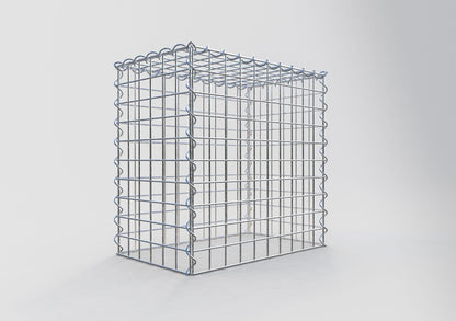 Extra gabion typ 3 50 cm x 50 cm x 30 cm (L x H x D), maskstorlek 5 cm x 5 cm, spiral