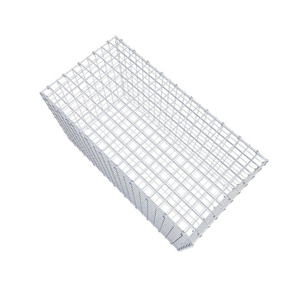 Gabbione 100 cm x 60 cm x 50 cm (L x H x P), maglia 5 x 5 cm, anello a spirale