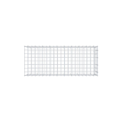 Anbaugabione Typ 2 100 cm x 30 cm x 40 cm, Maschenweite 5 cm x 10 cm, C-Ring