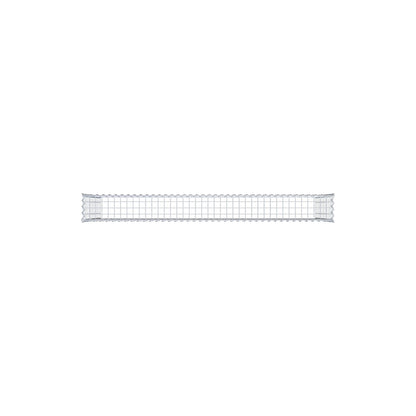 Grown-on gabion type 3 200 cm x 100 cm x 20 cm (L x H x D), mesh size 5 cm x 10 cm, spiral