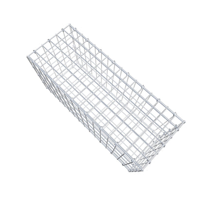 Gavión 80 cm x 40 cm x 30 cm (L x A x P), luz de malla 5 cm x 10 cm, anillo en C