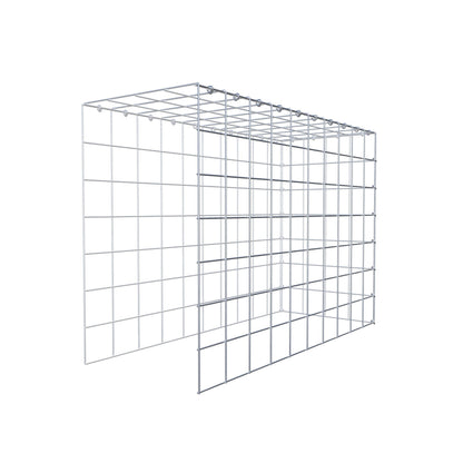 Fourche rapportée type 4 100 cm x 70 cm x 40 cm (L x H x P), mailles 10 cm x 10 cm, anneau C