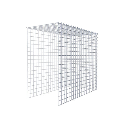 Extra gabion typ 4 100 cm x 90 cm x 50 cm (L x H x D), maskstorlek 5 cm x 5 cm, spiral