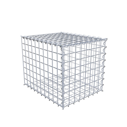 Add-on schanskorf type 2 50 cm x 40 cm x 40 cm (L x H x D), maaswijdte 5 cm x 5 cm, spiraalvormig