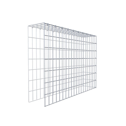 Anbaugabione Typ 4 100 cm x 70 cm x 20 cm (L x H x T), Maschenweite 5 cm x 10 cm, C-Ring