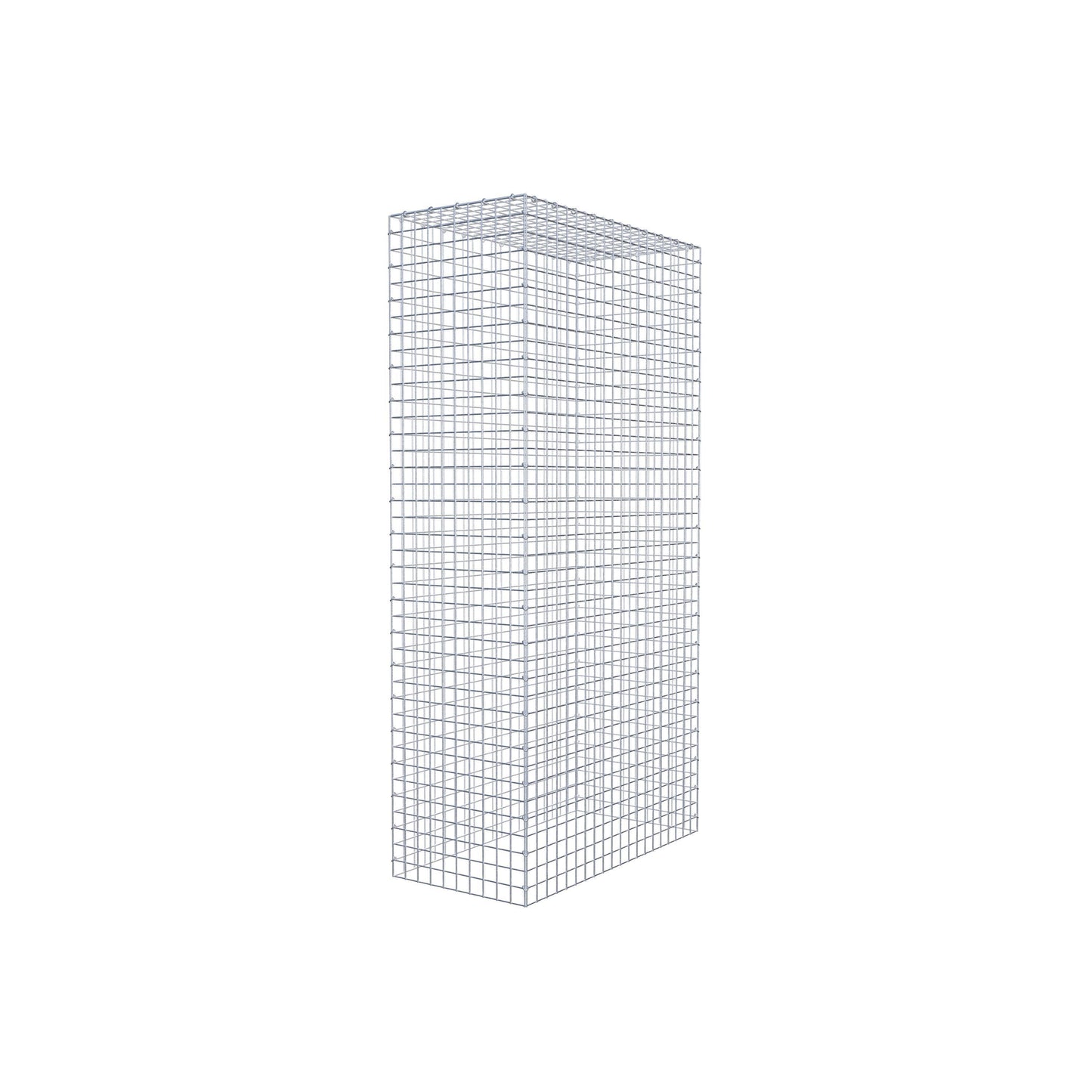 Monteret gabion type 3 200 cm x 100 cm x 50 cm (L x H x D), maskestørrelse 5 cm x 5 cm, C-ring
