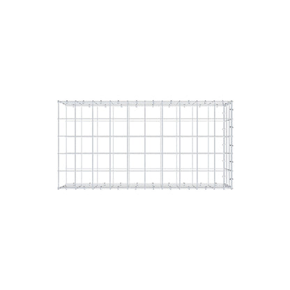 Anbaugabione Typ 2 100 cm x 30 cm x 50 cm (L x H x T), Maschenweite 10 cm x 10 cm, C-Ring