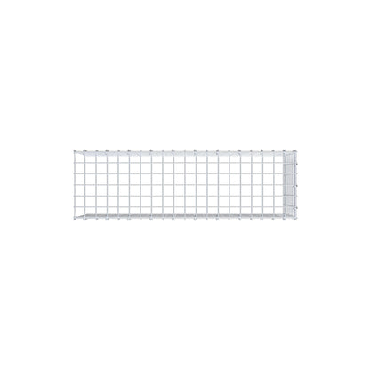 Fourche rapportée type 4 100 cm x 40 cm x 30 cm (L x H x P), mailles 5 cm x 5 cm, anneau C