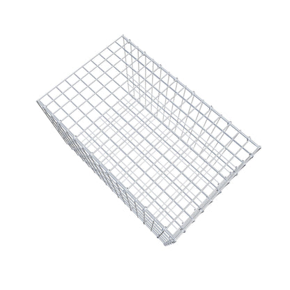 Anbaugabione Typ 2 80 cm x 50 cm x 50 cm, Maschenweite 5 cm x 10 cm, C-Ring
