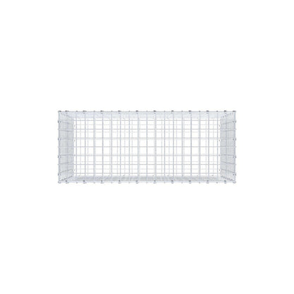 Gabion 100 cm x 60 cm x 40 cm (L x H x D), mesh size 5 x 5 cm, spiral ring