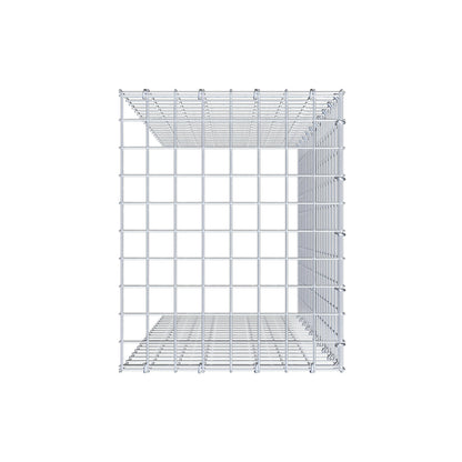 Add-on schanskorf type 4 100 cm x 40 cm x 50 cm (L x H x D), maaswijdte 5 cm x 5 cm, C-ring
