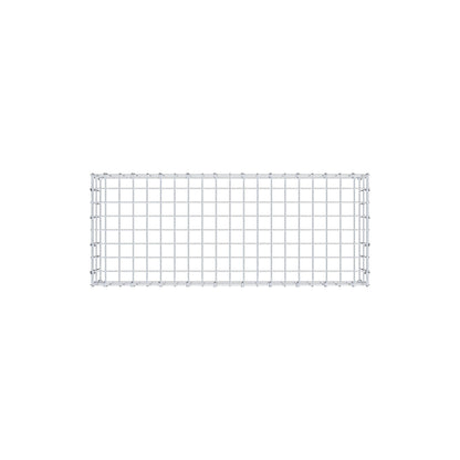 Mounted gabion type 3 100 cm x 20 cm x 40 cm (L x H x D), mesh size 5 cm x 10 cm, C-ring