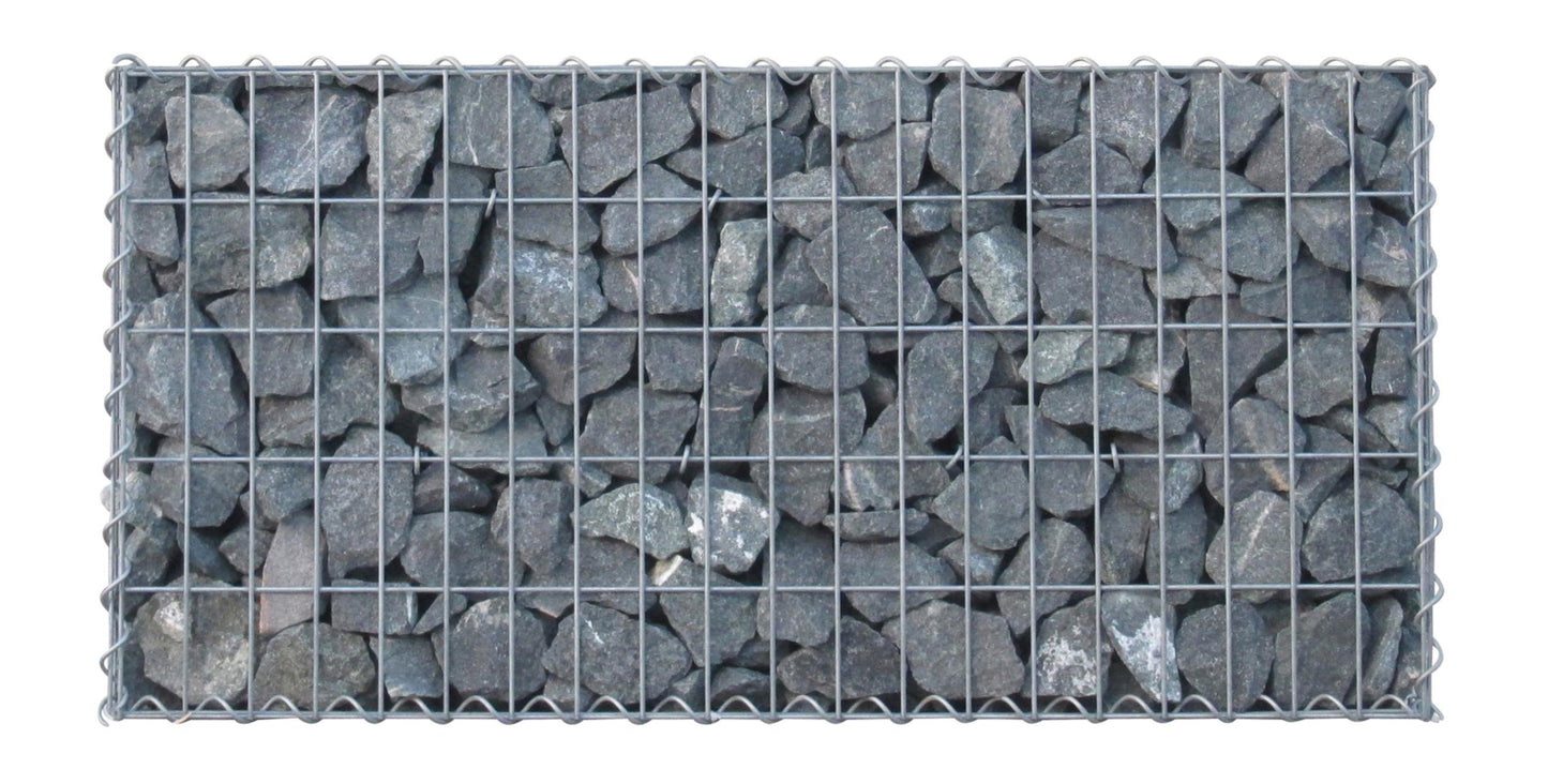 Gabion 100 cm x 30 cm x 50 cm (L x H x P), mailles 5 cm x 10 cm, spirale