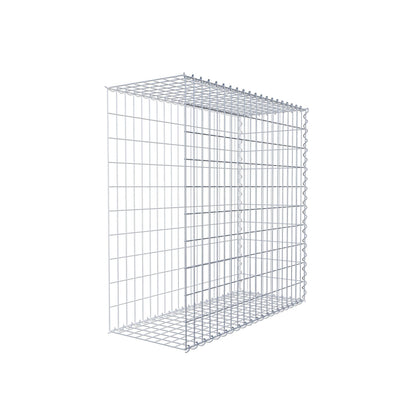 Add-on schanskorf type 2 100 cm x 100 cm x 40 cm (L x H x D), maaswijdte 5 cm x 10 cm, spiraalvormig