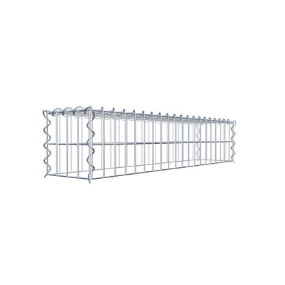 Grown-on gabion type 3 100 cm x 20 cm x 20 cm (L x H x D), mesh size 5 cm x 10 cm, spiral