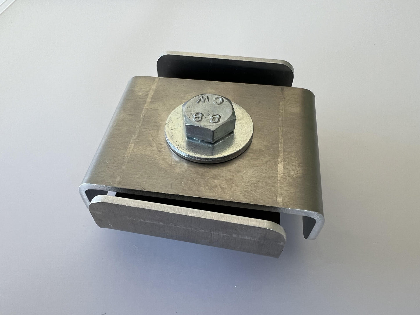 Klämma för 5 x 5 cm, aluminium