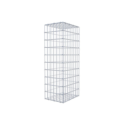 Gabbione 100 cm x 40 cm x 30 cm (L x H x P), maglia 5 cm x 10 cm, anello a C