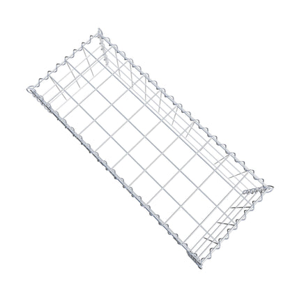 Extra gabion typ 3 100 cm x 30 cm x 40 cm (L x H x D), maskstorlek 10 cm x 10 cm, spiral
