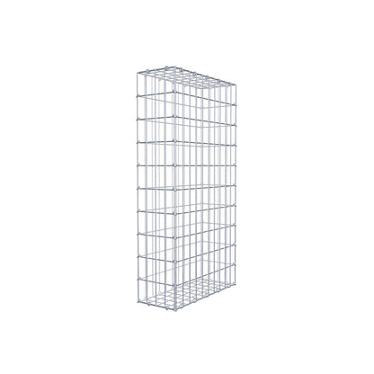Gabion 100 cm x 50 cm x 20 cm (L x H x D), mesh size 5 cm x 10 cm, C-ring
