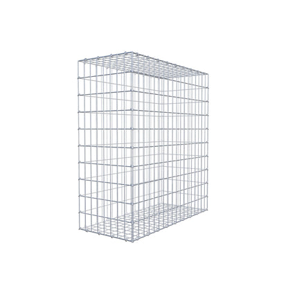 Gabione 100 cm x 90 cm x 40 cm (L x H x T), Maschenweite 5 cm x 10 cm, C-Ring