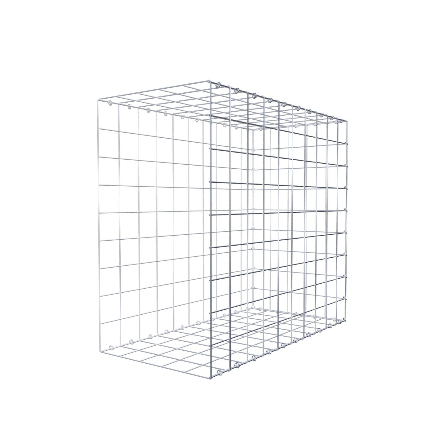 Fourche rapportée type 2 100 cm x 90 cm x 50 cm (L x H x P), mailles 10 cm x 10 cm, anneau en C