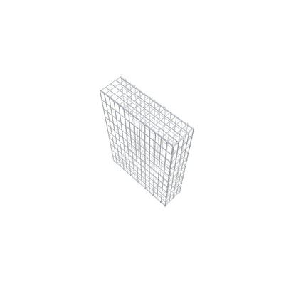 Monteret gabion type 2 100 cm x 70 cm x 20 cm, maskestørrelse 5 cm x 10 cm, C-ring