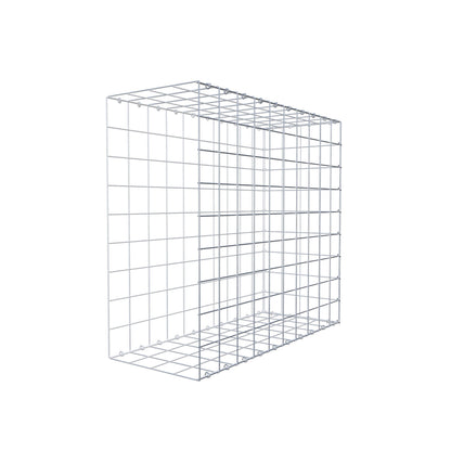 Gavión complementario de tipo 2 100 cm x 90 cm x 40 cm (L x A x P), malla 10 cm x 10 cm, anillo en C