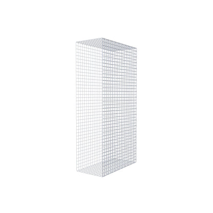 Mounted gabion type 2 200 cm x 100 cm x 50 cm (L x H x D), mesh size 5 cm x 5 cm, C-ring