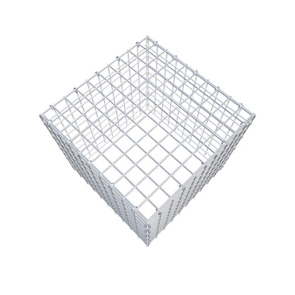 Fourche rapportée type 3 50 cm x 50 cm x 50 cm (L x H x P), mailles 5 cm x 5 cm, anneau C