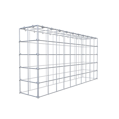 Gabbione aggiuntivo di tipo 3 100 cm x 50 cm x 20 cm (L x H x P), maglia 10 cm x 10 cm, anello a C