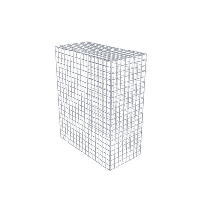 Mounted gabion type 4 100 cm x 80 cm x 40 cm (L x H x D), mesh size 5 cm x 5 cm, C-ring