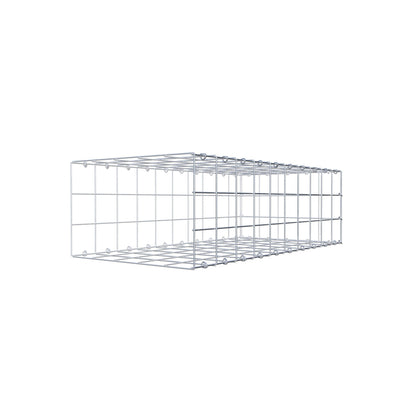Anbaugabione Typ 2 100 cm x 30 cm x 50 cm (L x H x T), Maschenweite 10 cm x 10 cm, C-Ring