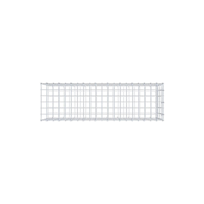 Fourche rapportée type 2 100 cm x 40 cm x 30 cm, mailles 5 cm x 10 cm, anneau en C