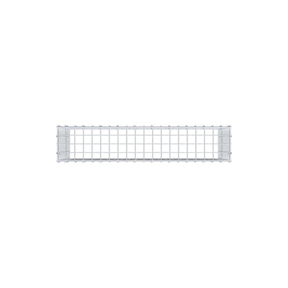 Anbaugabione Typ 3 100 cm x 50 cm x 20 cm (L x H x T), Maschenweite 5 cm x 5 cm, C-Ring