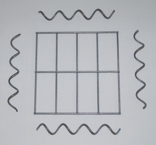 Deksel voor kolom MW 5 x 10 cm inclusief 4 montagespiralen