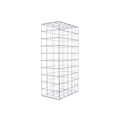 Gabion 100 cm x 50 cm x 30 cm (L x H x D), maskestørrelse 10 cm x 10 cm, C-ring