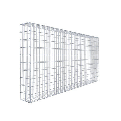 Gavión 200 cm x 100 cm x 20 cm (L x A x P), luz de malla 5 cm x 10 cm, anillo en C