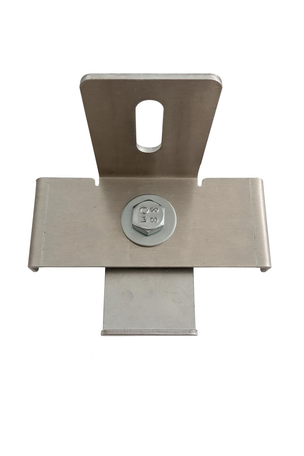 Klemme med hegnsholder Maskestørrelse 10 x 10 cm, aluminium